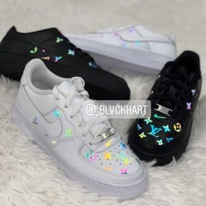 Custom AF1 a holographic LV